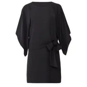 Amanda Uprichard Spruce‎ Green Side Tie Gorgeous Dress
